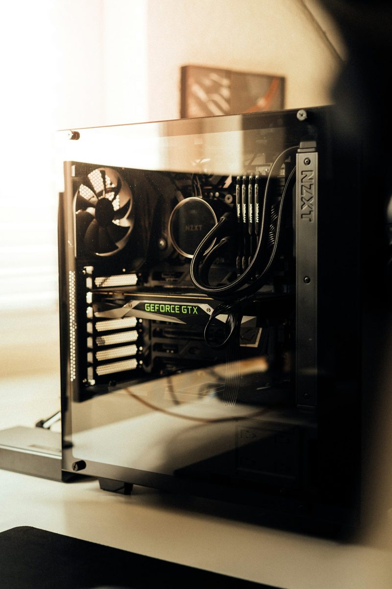 Bastion Mid-Tower Case — Tempered Glass